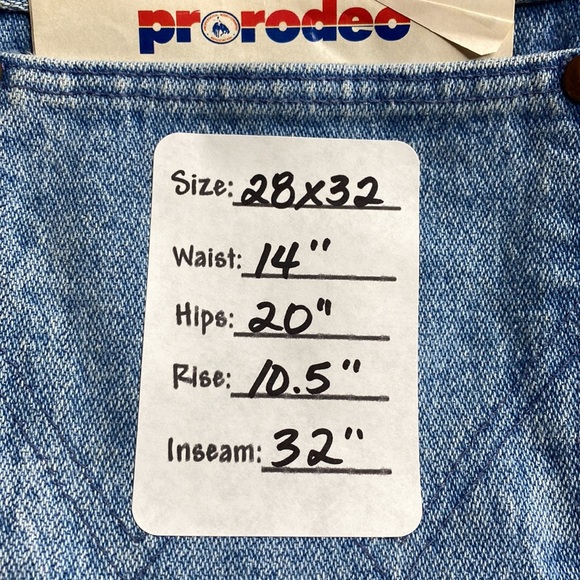 Vintage Wrangler classic style jeans, light blue, regular cowboy cut fit - Picture 10 of 10